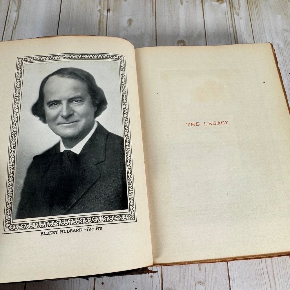 Selected Writings Elbert Hubbard Antique Roycrofters HC Decorative Cover